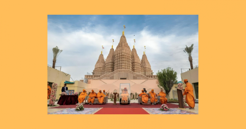 Abu Dhabi Hindu temple 