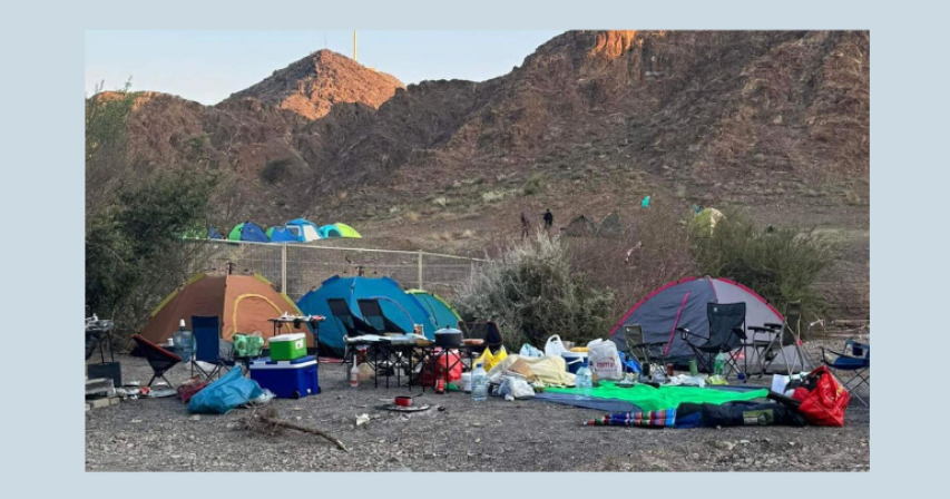  UAE camping noise disruptions







