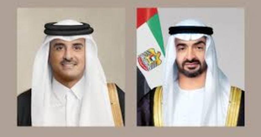 uae-president-greeted-with-an-official-visit-by-qatari-prime-minister