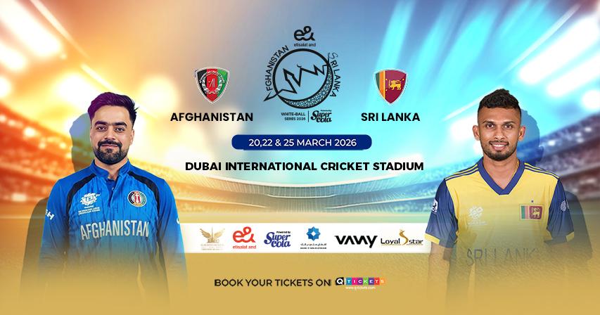 Afghanistan vs Sri Lanka 2026 ODI Series Live in Dubai
