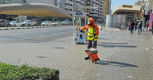 Unseen Heroes: Dubai's Dedicated Cleaners Shine on New