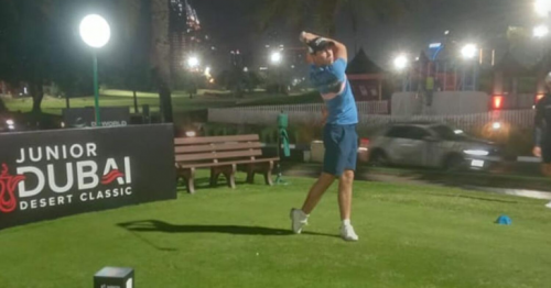 Mo Craig Leads Junior Dubai Desert Classic