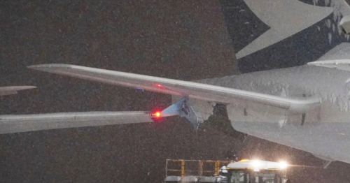 Korean Air plane 'strikes' Cathay aircraft in Japan, no