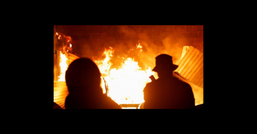 Fire from gas explosion in Kenyan capital kills 2, injures