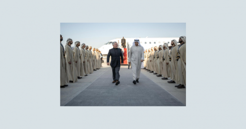  UAE President's Friendly Visit to Jordan