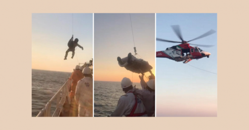 Airlift Operation: 24-Year-Old Injured Man Rescued from