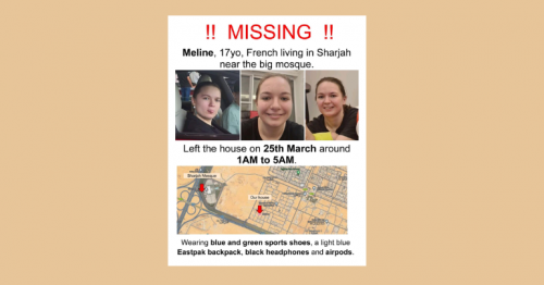 Missing French teenage girl found, father confirms