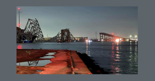 Baltimore bridge collapse: Rescuers search water for