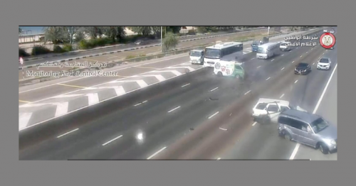 4 horrific multi-vehicle crashes after car stops in the