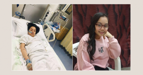 13-year-old Filipina battles life-threatening disease,