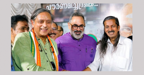 Shashi Tharoor faces two-pronged challenge from BJP, Left