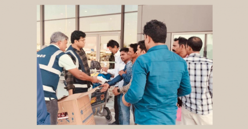 How volunteers worked non-stop to arrange food, flights for