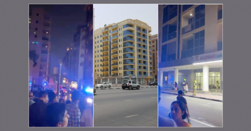  Families evacuated after building tilts due to structural