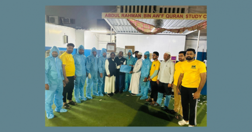 Sharjah floods: Volunteers wear PPE gear to prevent