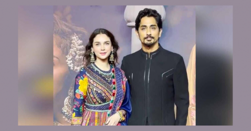 Aditi Rao Hydari and Siddharth dazzle at Heeramandi
