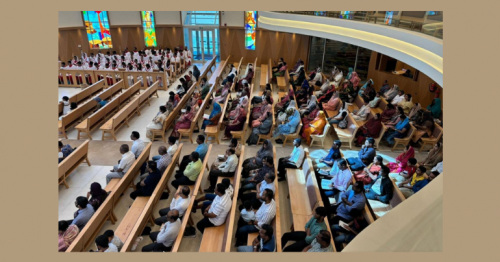 New Abu Dhabi CSI church holds first public service