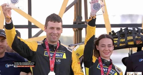 Keeping it in the family: Lithuanian couple in Dubai 'race'