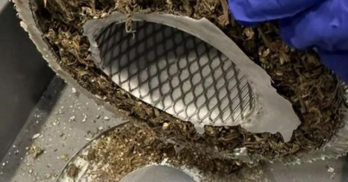 Woman caught with 4.25kg marijuana hidden inside car engine
