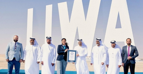 UAE's second Hollywood-style sign breaks world record