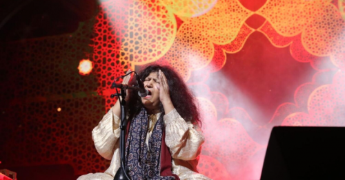Abida Parveen ahead of her show with Atif Aslam in Abu