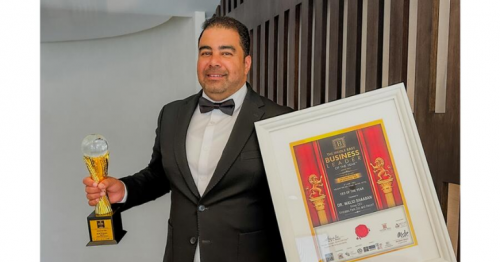 Emirates Park Zoo & Resort's Dr Walid Shaaban honoured as