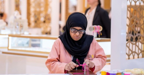 Meet Emirati deaf entrepreneur whose bracelets are sold