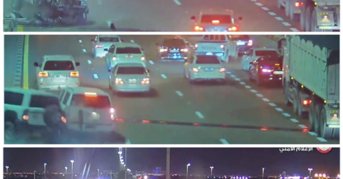  4WD nearly flips over in shocking UAE accident after
