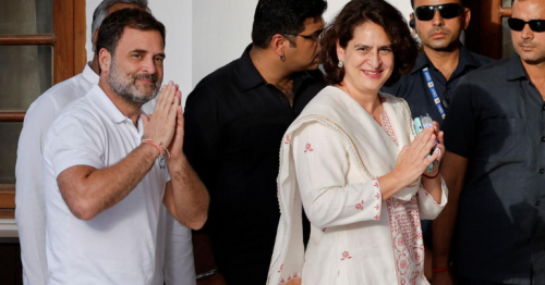  Priyanka Gandhi to make poll debut from Wayanad; Rahul