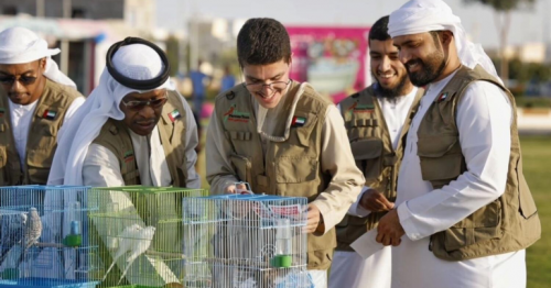 Turning fear of birds to fascination: Meet UAE's parrot