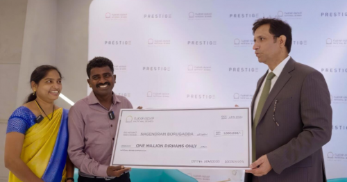Worker wins Dh1 million in National Bonds draw after saving