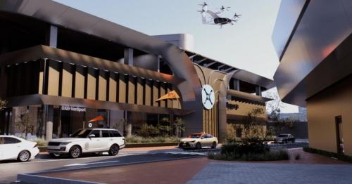 Dubai starts construction of first air taxi station near