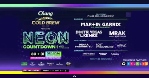 NEON Countdown 2024: A Two-Day Music Extravaganza in