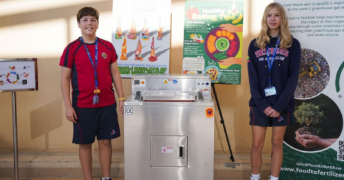 Dubai: Food waste helps school garden, community green