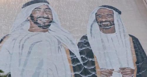Stunning Hatta mural made of 1.2 million marble pieces