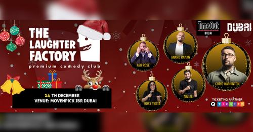 Unwrap the Fun: The Laughter Factory Hilarious December