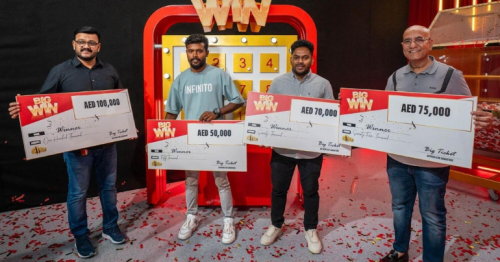 4 UAE residents win Big Ticket prize after years of buying