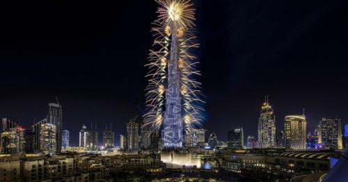 Dubai Burj Khalifa residents share intense New Year