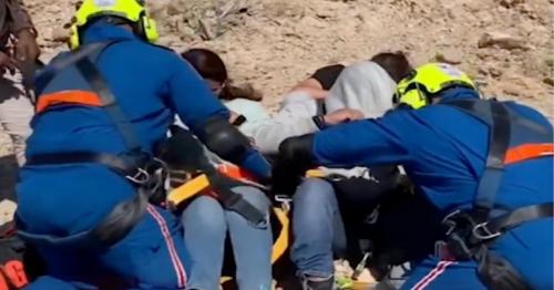 Dubai Police rescue 5 stranded hikers 'trapped' in Hatta