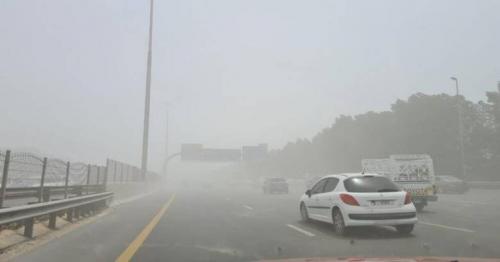 UAE weather: Blowing dust to reduce visibility, rough seas