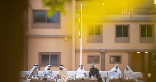 UAE Rulers meet for iftar at historic Sheikh Zayed farm in