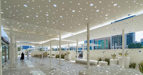 Abu Dhabi first air-conditioned outdoor walkway offers