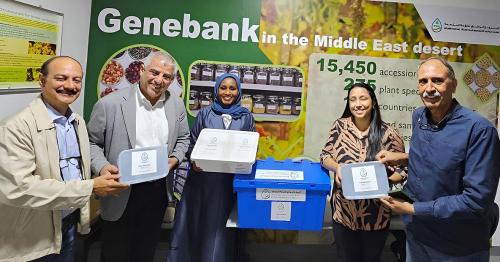 Seeds from the UAE find a home in the Arctic to preserve