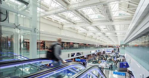 Dubai airport train service temporarily disrupted at