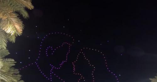 Why more UAE couples are opting for wedding drone shows