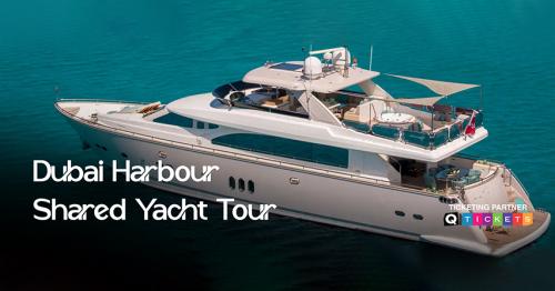 Experience Luxury with Shared Yacht Tour in Dubai Harbour