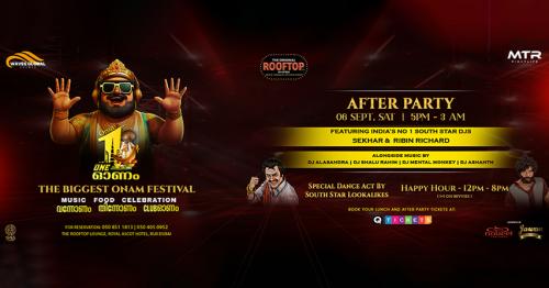 One Onam After  Party – Celebrate in Style at The Royal