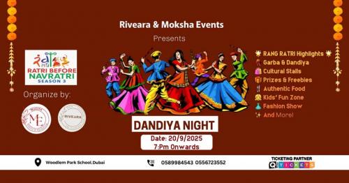 Dubai Dandiya Night 2025 – Rang Ratri Before Navratri