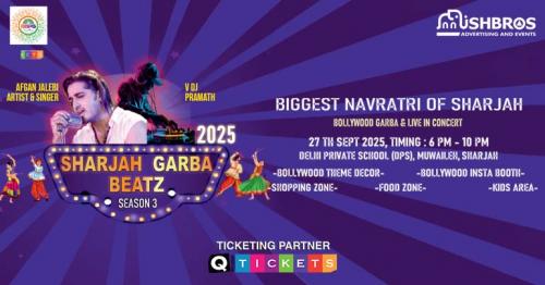 Sharjah Garba Beatz 2025 – The Biggest Navratri
