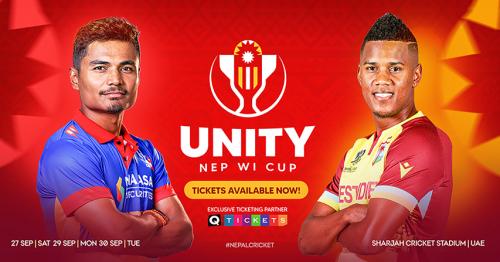 Unity NEP WI Cup 2025 – Nepal vs West Indies Live in