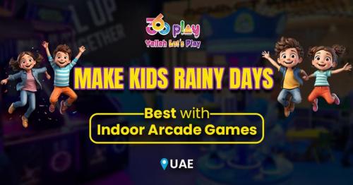 Make Kids Rainy Days Best with Indoor Arcade Games in UAE